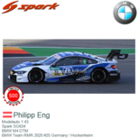 Modelauto 1:43 | Spark SG634 | BMW M4 DTM | BMW Team RMR 2020 #25 Germany / Hockenheim Modelauto 1:43 | Spark SG634 | BMW M4 DTM | BMW Team RMR 2020 #25 Germany / Hockenheim