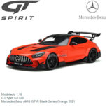 Modelauto 1:18 | GT Spirit GT323 | Mercedes Benz AMG GT-R Black Series Orange 2021 Modelauto 1:18 | GT Spirit GT323 | Mercedes Benz AMG GT-R Black Series Orange 2021