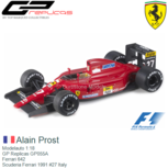 Modelauto 1:18 | GP Replicas GP055A | Ferrari 642 | Scuderia Ferrari 1991 #27 Italy Modelauto 1:18 | GP Replicas GP055A | Ferrari 642 | Scuderia Ferrari 1991 #27 Italy
