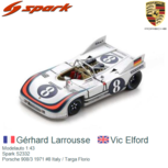 Modelauto 1:43 | Spark S2332 | Porsche 908/3 1971 #8 Italy / Targa Florio Modelauto 1:43 | Spark S2332 | Porsche 908/3 1971 #8 Italy / Targa Florio