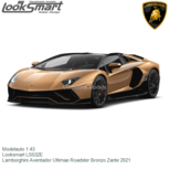 Modelauto 1:43 | Looksmart LS532E | Lamborghini Aventador Ultimae Roadster Bronzo Zante 2021 Modelauto 1:43 | Looksmart LS532E | Lamborghini Aventador Ultimae Roadster Bronzo Zante 2021