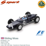 Modelauto 1:43 | Spark S7448 | Lotus 18-21 V8 | Lotus 1961 #28 Italy / Autodromo Nazionale Monza Modelauto 1:43 | Spark S7448 | Lotus 18-21 V8 | Lotus 1961 #28 Italy / Autodromo Nazionale Monza