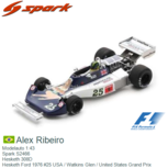 Modelauto 1:43 | Spark S2466 | Hesketh 308D | Hesketh Ford 1976 #25 USA / Watkins Glen / United States Grand Prix Modelauto 1:43 | Spark S2466 | Hesketh 308D | Hesketh Ford 1976 #25 USA / Watkins Glen / United States Grand Prix