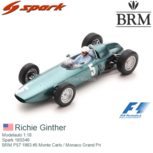 Modelauto 1:18 | Spark 18S546 | BRM P57 1963 #5 Monte Carlo / Monaco Grand Pri Modelauto 1:18 | Spark 18S546 | BRM P57 1963 #5 Monte Carlo / Monaco Grand Pri