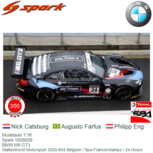 Modelauto 1:18 | Spark 18SB028 | BMW M6 GT3 | Walkenhorst Motorsport 2020 #34 Belgium / Spa-Francorchamps / 24 Hours Modelauto 1:18 | Spark 18SB028 | BMW M6 GT3 | Walkenhorst Motorsport 2020 #34 Belgium / Spa-Francorchamps / 24 Hours