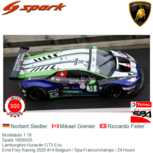Modelauto 1:18 | Spark 18SB025 | Lamborghini Huracán GT3 Evo | Emil Frey Racing 2020 #14 Belgium / Spa-Francorchamps / 24 Hours Modelauto 1:18 | Spark 18SB025 | Lamborghini Huracán GT3 Evo | Emil Frey Racing 2020 #14 Belgium / Spa-Francorchamps / 24 Hours