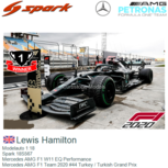 Modelauto 1:18 | Spark 18S567 | Mercedes AMG F1 W11 EQ Performance | Mercedes AMG F1 Team 2020 #44 Turkey / Turkish Grand Prix Modelauto 1:18 | Spark 18S567 | Mercedes AMG F1 W11 EQ Performance | Mercedes AMG F1 Team 2020 #44 Turkey / Turkish Grand Prix