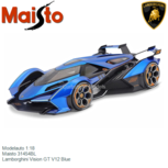 Modelauto 1:18 | Maisto 31454BL | Lamborghini Vision GT V12 Blue Modelauto 1:18 | Maisto 31454BL | Lamborghini Vision GT V12 Blue