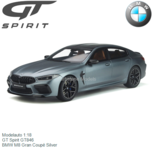 Modelauto 1:18 | GT Spirit GT846 | BMW M8 Gran Coupé Silver Modelauto 1:18 | GT Spirit GT846 | BMW M8 Gran Coupé Silver