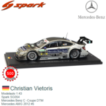 Modelauto 1:43 | Spark SG054 | Mercedes Benz C -Coupe DTM | Mercedes AMG 2012 #5 Modelauto 1:43 | Spark SG054 | Mercedes Benz C -Coupe DTM | Mercedes AMG 2012 #5