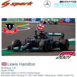 Modelauto 1:43 | Spark S7683 | Mercedes AMG F1 W12 E-Performance | Mercedes AMG Petronas F1 2021 #44 Britain / Silverstone / British Grand Prix Modelauto 1:43 | Spark S7683 | Mercedes AMG F1 W12 E-Performance | Mercedes AMG Petronas F1 2021 #44 Britain / Silverstone / British Grand Prix
