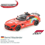 Modelauto 1:18 | Minichamps 155036095 | Mercedes AMG GT-R Rood 2021 Modelauto 1:18 | Minichamps 155036095 | Mercedes AMG GT-R Rood 2021