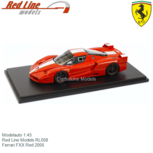 Modelauto 1:43 | Red Line Models RL058 | Ferrari FXX Red 2005 Modelauto 1:43 | Red Line Models RL058 | Ferrari FXX Red 2005