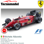 Modelauto 1:18 | Tecnomodel TM18201A | Ferrari 156-85 F1 | Scuderia Ferrari 1985 #28 Italy / Maranello Modelauto 1:18 | Tecnomodel TM18201A | Ferrari 156-85 F1 | Scuderia Ferrari 1985 #28 Italy / Maranello