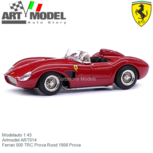 Modelauto 1:43 | Artmodel ART014 | Ferrari 500 TRC Prova Rood 1956 Prova Modelauto 1:43 | Artmodel ART014 | Ferrari 500 TRC Prova Rood 1956 Prova
