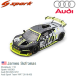 Modelauto 1:18 | Spark 18S363 | Audi R8 LMS GT2 | Audi Sport Team WRT 2019 #25 Modelauto 1:18 | Spark 18S363 | Audi R8 LMS GT2 | Audi Sport Team WRT 2019 #25