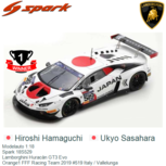 Modelauto 1:18 | Spark 18S529 | Lamborghini Huracán GT3 Evo | Orange1 FFF Racing Team 2019 #519 Italy / Vallelunga Modelauto 1:18 | Spark 18S529 | Lamborghini Huracán GT3 Evo | Orange1 FFF Racing Team 2019 #519 Italy / Vallelunga