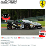 Modelauto 1:18 | Looksmart LS18RC015 | Ferrari 488 GT3 | Iron Lynx 2021 #51 Belgium / Spa-Francorchamps / 24 Hours Modelauto 1:18 | Looksmart LS18RC015 | Ferrari 488 GT3 | Iron Lynx 2021 #51 Belgium / Spa-Francorchamps / 24 Hours