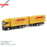 Vrachtwagen 1:87 | Herpa 313049 | MAN TGX GX DHL 2018 Vrachtwagen 1:87 | Herpa 313049 | MAN TGX GX DHL 2018