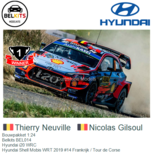 Bouwpakket 1:24 | Belkits BEL014 | Hyundai i20 WRC | Hyundai Shell Mobis WRT 2019 #14 Frankrijk / Tour de Corse Bouwpakket 1:24 | Belkits BEL014 | Hyundai i20 WRC | Hyundai Shell Mobis WRT 2019 #14 Frankrijk / Tour de Corse