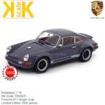 Modelauto 1:18 | KK Scale 180442S | Porsche 911 Singer Grijs Modelauto 1:18 | KK Scale 180442S | Porsche 911 Singer Grijs