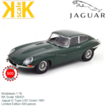 Modelauto 1:18 | KK Scale 180431 | Jaguar E-Type LHD Green 1961 Modelauto 1:18 | KK Scale 180431 | Jaguar E-Type LHD Green 1961