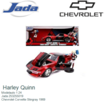 Modelauto 1:24 | Jada 253255019 | Chevrolet Corvette Stingray 1969 Modelauto 1:24 | Jada 253255019 | Chevrolet Corvette Stingray 1969