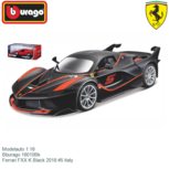 Modelauto 1:18 | Bburago 16010Bk | Ferrari FXX K Black 2018 #5 Italy Modelauto 1:18 | Bburago 16010Bk | Ferrari FXX K Black 2018 #5 Italy
