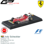 Modelauto 1:43 | GP Replicas GP43-12A | Ferrari 312 T4 | Scuderia Ferrari 1979 #11 Modelauto 1:43 | GP Replicas GP43-12A | Ferrari 312 T4 | Scuderia Ferrari 1979 #11