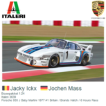 Bouwpakket 1:24 | Italeri 3639 | Porsche 935 J Baby Martini 1977 #1 Britain / Brands Hatch / 6 Hours Race Bouwpakket 1:24 | Italeri 3639 | Porsche 935 J Baby Martini 1977 #1 Britain / Brands Hatch / 6 Hours Race