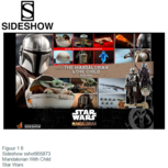 Figuur 1:6 | Sideshow sshot905873 | Mandalorian With Child | Star Wars Figuur 1:6 | Sideshow sshot905873 | Mandalorian With Child | Star Wars