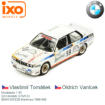 Modelauto 1:43 | IXO-Models GTM133 | BMW M3 E30 Martimex 1988 #59 Modelauto 1:43 | IXO-Models GTM133 | BMW M3 E30 Martimex 1988 #59