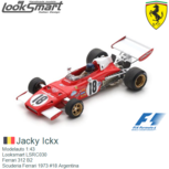 Modelauto 1:43 | Looksmart LSRC030 | Ferrari 312 B2 | Scuderia Ferrari 1973 #18 Argentina Modelauto 1:43 | Looksmart LSRC030 | Ferrari 312 B2 | Scuderia Ferrari 1973 #18 Argentina