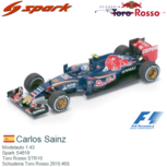 Modelauto 1:43 | Spark S4619 | Toro Rosso STR10 | Schuderia Toro Rosso 2015 #55 Modelauto 1:43 | Spark S4619 | Toro Rosso STR10 | Schuderia Toro Rosso 2015 #55