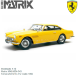Modelauto 1:18 | Matrix MXL0604-043 | Ferrari 250 GTE 2+2 Giallo 1960 Modelauto 1:18 | Matrix MXL0604-043 | Ferrari 250 GTE 2+2 Giallo 1960
