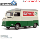 Modelauto 1:18 | Solido 1850015 | Citroën HY SPAR 1969 Modelauto 1:18 | Solido 1850015 | Citroën HY SPAR 1969