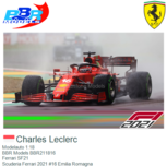 Modelauto 1:18 | BBR Models BBR211816 | Ferrari SF21 | Scuderia Ferrari 2021 #16 Emilia Romagna Modelauto 1:18 | BBR Models BBR211816 | Ferrari SF21 | Scuderia Ferrari 2021 #16 Emilia Romagna