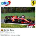 Modelauto 1:18 | BBR Models BBRC260BRAIN | Ferrari SF21 | Scuderia Ferrari 2021 #55 Emilia Romagna Modelauto 1:18 | BBR Models BBRC260BRAIN | Ferrari SF21 | Scuderia Ferrari 2021 #55 Emilia Romagna