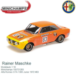 Modelauto 1:18 | Minichamps 155721283 | Alfa Romeo GTA 1300 Junior 1972 #83 Modelauto 1:18 | Minichamps 155721283 | Alfa Romeo GTA 1300 Junior 1972 #83
