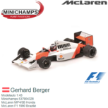 Modelauto 1:43 | Minichamps 537904328 | McLaren MP4/5B Honda | McLaren F1 1990 Brazilië Modelauto 1:43 | Minichamps 537904328 | McLaren MP4/5B Honda | McLaren F1 1990 Brazilië
