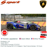 Modelauto 1:43 | Spark SB477 | Lamborghini Huracán GT3 EVO | Emil Frey Racing 2021 #114 Belgium / Spa-Francorchamps / 24 Hours Modelauto 1:43 | Spark SB477 | Lamborghini Huracán GT3 EVO | Emil Frey Racing 2021 #114 Belgium / Spa-Francorchamps / 24 Hours