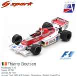 Modelauto 1:43 | Spark S5790 | Arrows A6 Ford | Arrows Ford 1983 #30 Britain / Silverstone / British Grand Prix Modelauto 1:43 | Spark S5790 | Arrows A6 Ford | Arrows Ford 1983 #30 Britain / Silverstone / British Grand Prix
