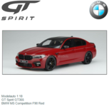 Modelauto 1:18 | GT Spirit GT355 | BMW M5 Competition F90 Red Modelauto 1:18 | GT Spirit GT355 | BMW M5 Competition F90 Red