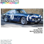 | Zero Paints ZP-1153 | Aibrush Paint 60ml | Rob Walker Racing | Zero Paints ZP-1153 | Aibrush Paint 60ml | Rob Walker Racing