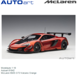 Modelauto 1:18 | Autoart 81642 | McLaren 650S GT3 Vulcano Orange Modelauto 1:18 | Autoart 81642 | McLaren 650S GT3 Vulcano Orange
