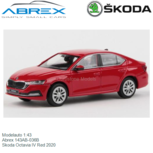 Modelauto 1:43 | Abrex 143AB-036B | Skoda Octavia IV Red 2020 Modelauto 1:43 | Abrex 143AB-036B | Skoda Octavia IV Red 2020
