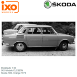 Modelauto 1:43 | IXO-Models CLC387N | Skoda 100L Orange 1974 Modelauto 1:43 | IXO-Models CLC387N | Skoda 100L Orange 1974