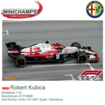 Modelauto 1:43 | Minichamps 417219988 | Alfa Romeo Orlen C41 2021 Spain / Barcelona Modelauto 1:43 | Minichamps 417219988 | Alfa Romeo Orlen C41 2021 Spain / Barcelona