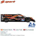 Modelauto 1:43 | Spark S8241 | Aurus 01 Gibson LMP2 | G-Drive Racing 2021 #25 France / Le Mans 24 Hours Modelauto 1:43 | Spark S8241 | Aurus 01 Gibson LMP2 | G-Drive Racing 2021 #25 France / Le Mans 24 Hours