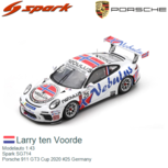Modelauto 1:43 | Spark SG714 | Porsche 911 GT3 Cup 2020 #25 Germany Modelauto 1:43 | Spark SG714 | Porsche 911 GT3 Cup 2020 #25 Germany